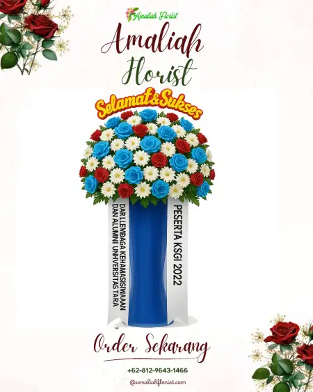 Standing Flowers President University Convention Center Cikarang